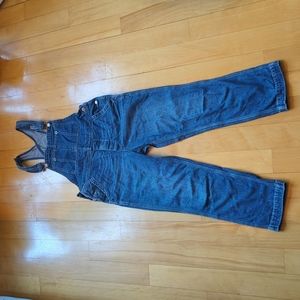 Free people denim overalls size 27